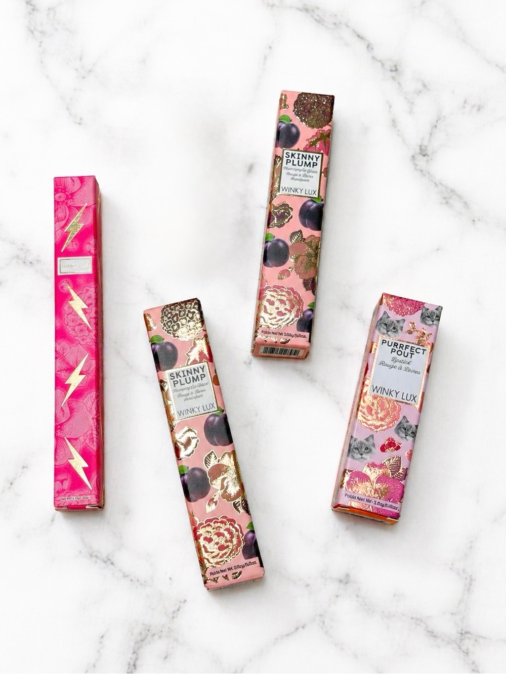 Winky Lux Lipstick Bundle Set - 4 Pieces